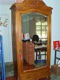 Carved armoire