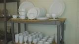 Milk glass collection. 