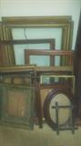 LOTS of wooden frames!