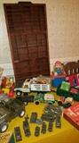 Hamilton printer drawer, Midgetoys, Nylint & Tonka trucks, Jack-in-the-Box, and more!