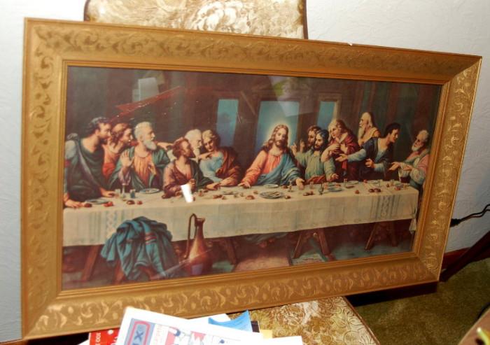 Old Last Supper Picture