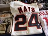 Willie Mays signed jersey