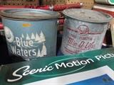 Vintage Minnow Buckets