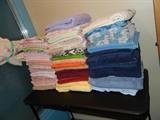 Lots of towels, hand towels & washcloths