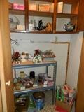 Tins, candles, Knicks knacks