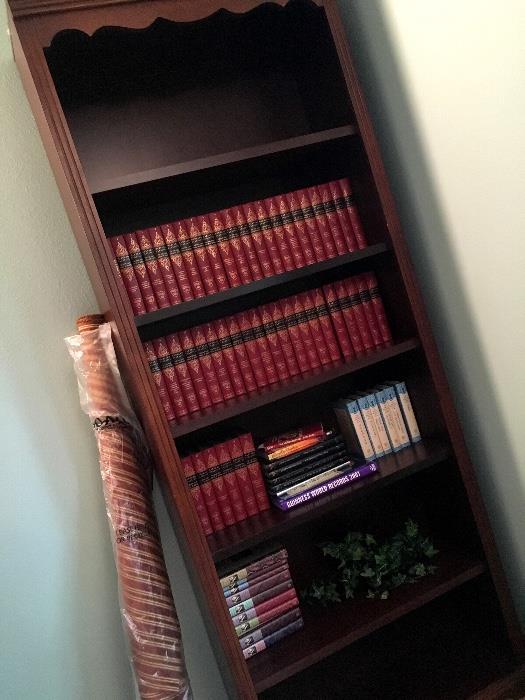One of Three 6 Shelf Bookcases...