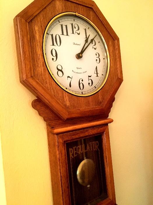 Nice Oak Regulator (replica) Clock...