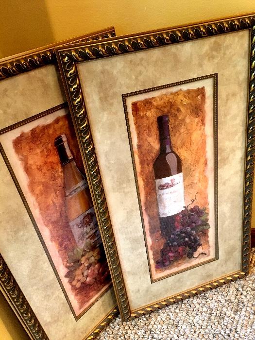 Art For The Wine Room...