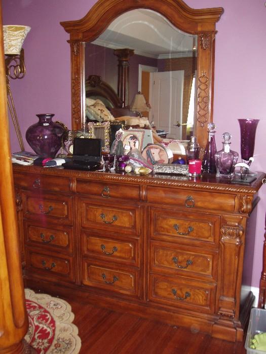 dresser with matching mirror