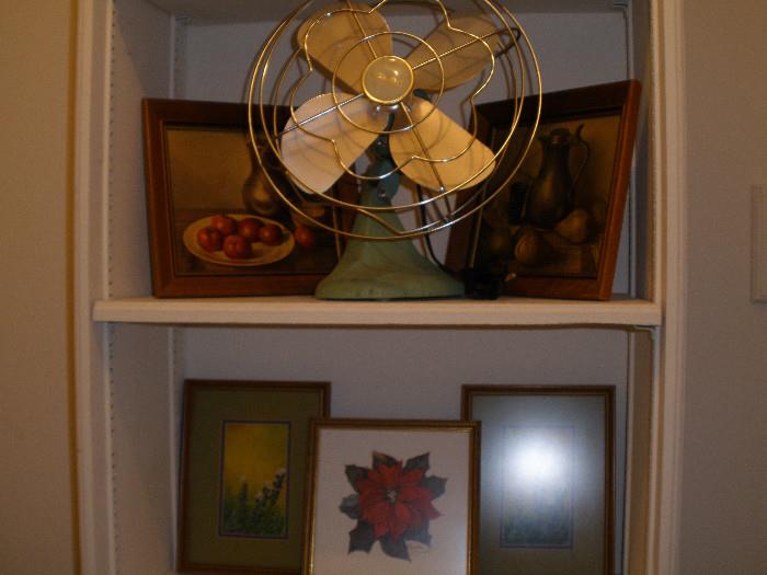 Vintage electric fan, art...