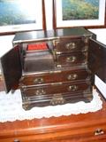 Vintage jewelry chest