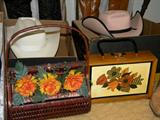 Amazing hats and purses!