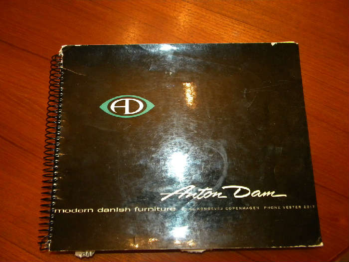 Anton Dam catalog not for sale, just to show the Store and provenance.