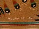 Rosabelle Ben sand painting