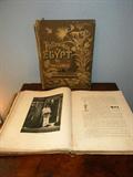 Antique pair of books