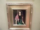 Artist Glenn Harrington "Silken scarf"