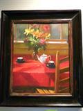 Artist Pam Ingalls "Red cloth"