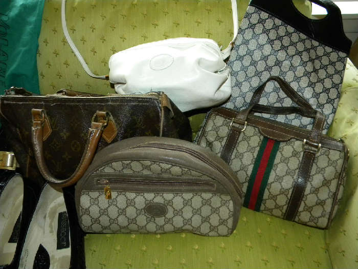 Vintage authentic Gucci bags