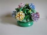 Staffordshire England Floral Bone China flowers