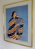 R.C. Gorman Color Signed Print