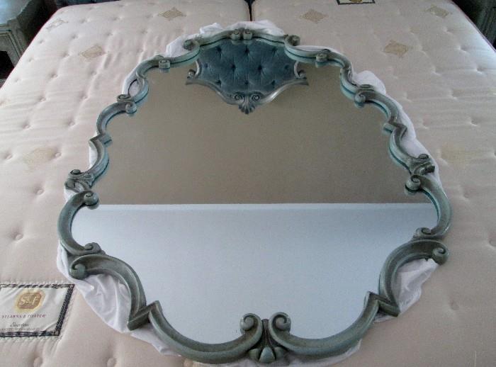 Mirror for vintage French Provincial Union National painted dresser
