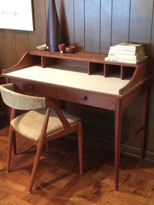 MCM Kai Kristiansen Chair w/ Drexel Desk.
