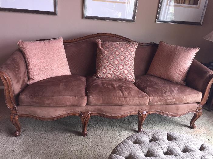 Ethan Allen sofa and loveseat. 