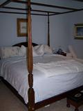 Four poster king size bed