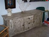 Painted washed sideboard