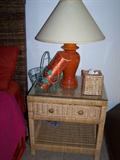 rattan Night stand