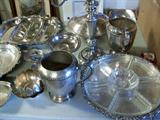 Lots of silver plated items!