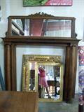 Large American mantel