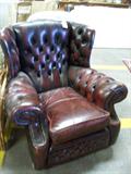 Chesterfield chair came from France