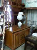 Contemporary piece with iron top