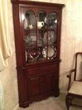 One of two corner cabinet of JB Sciver Co. NJ