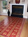 Bamboo rug & runner matching