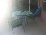Patio furnitures & also 2 lounge chairs