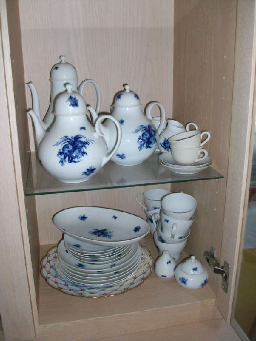 German porcelain tea set