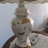 PAIR BUTTERFLY LAMPS