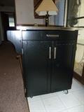 Kitchen island/cart on wheels