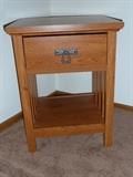 Mission style end table