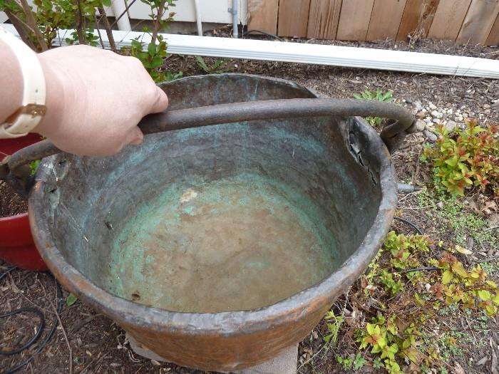 Large Copper pot
