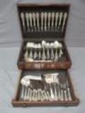 1932 Towle King Richard Sterling Silver Flatware 112 Pieces - 12 pcs. setting w/ extras - NO Mongram
