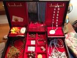 Costume jewelry collection including Eisenberg