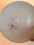 Franciscan Art China Silver Pine pale blue, very cool Mid Century Modern Dinner service