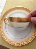 Antique gold rim Nippon tea service, stunning!