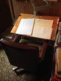 Drafting table and office chair
