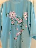 Embroidered kimono