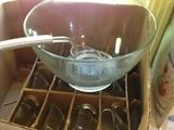 Mid Century Modern punch bowl and cups