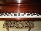 Baby grand Chickering piano and bench - asking $2,000 !